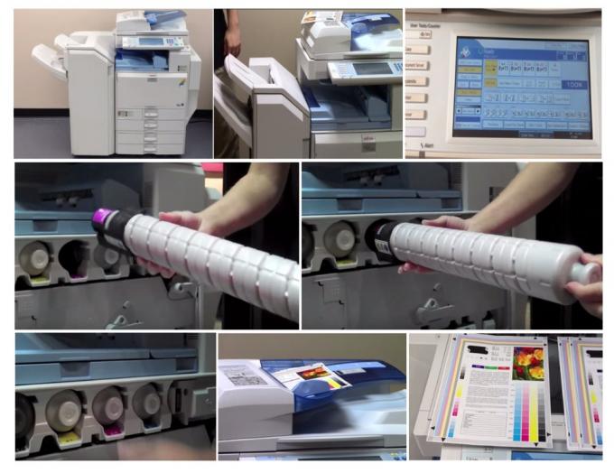 100 ٪ جودة مضمونة خرطوشة الحبر ليزر للناسخة ricoh aficio mpc2500 mpc3000 mpc2000