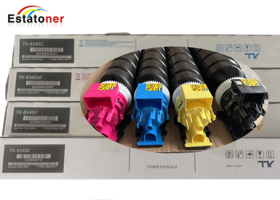 مجموعة خرطوشة حبر طابعة كاملة الألوان CMYK TK-8345 لطابعة الليزر Kyocera TaSKalfa 2552ci 2553ci