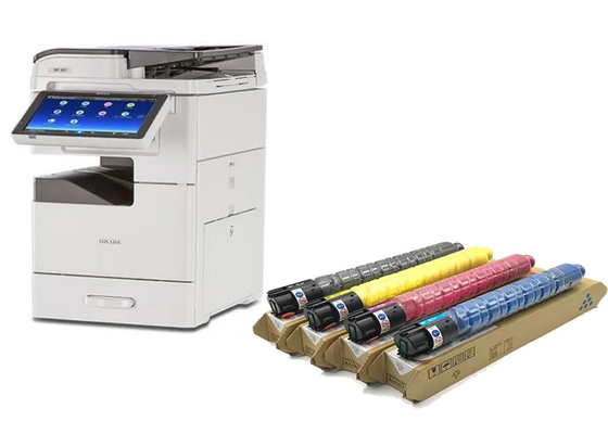 4 Pack Ricoh MP-C305 MP C305 Compatible Copier Color Toner Cartridges