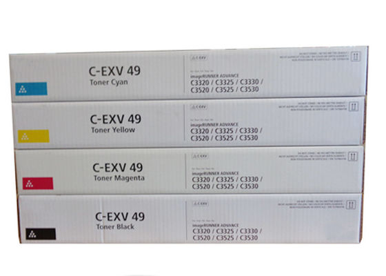 صورة كانونRUNNER C3226 C3525I متوافقة مع CMYK استبدال طونر NPG-67 C-EXV49