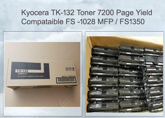 كيوسيرا Tk-132 الأسود كارتريدج تونر يتناسب مع الطابعات Fs-1300/1350 سهلة التثبيت