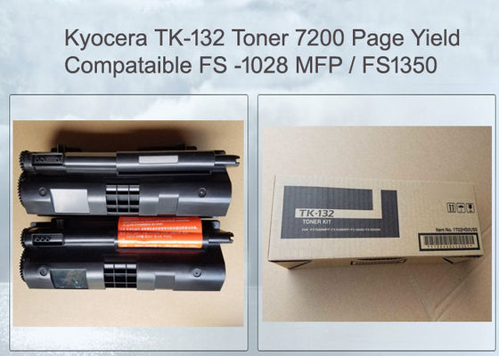 كيوسيرا Tk-132 الأسود كارتريدج تونر يتناسب مع الطابعات Fs-1300/1350 سهلة التثبيت